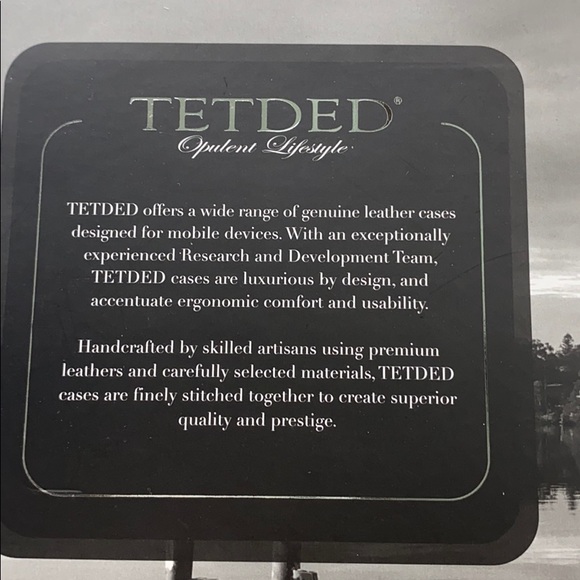 NWT Leather Case iPhone 6 Plus Pink premium by TETDED - Picture 4 of 5